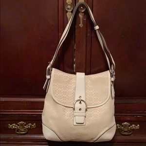 Coach Signature Canvas Shoulder Bag